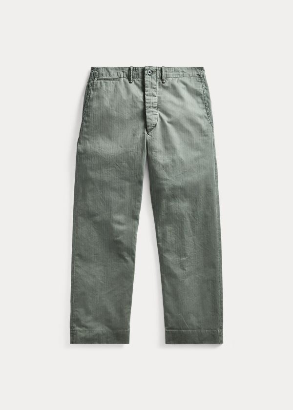 Ralph Lauren Cotton Field Chinos Herre Danmark (DJVRH0316)